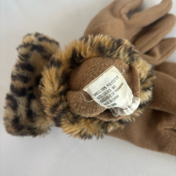 Leopard print gloves - Picture 5 of 5